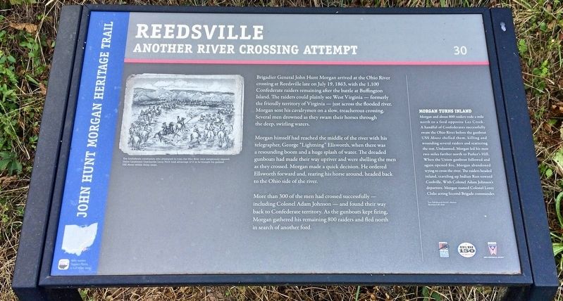 Reedsville Marker image. Click for full size.