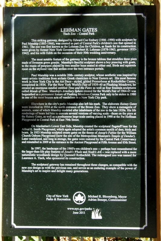 Lehman Gates Marker image. Click for full size.