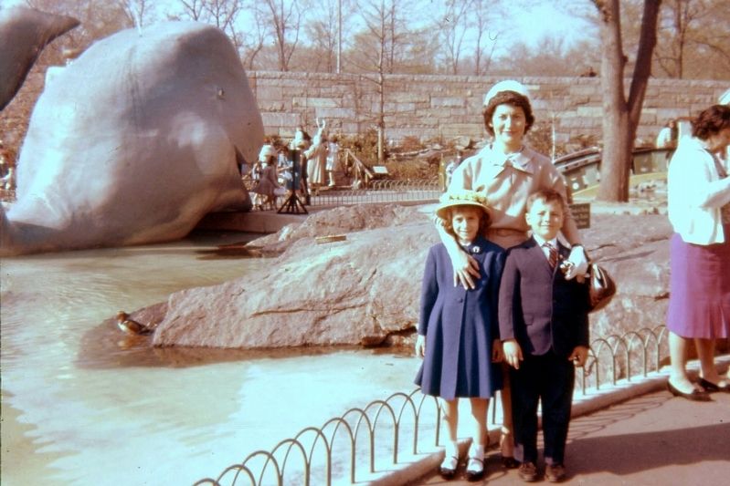 The whale at the old Children's Zoo image. Click for full size.