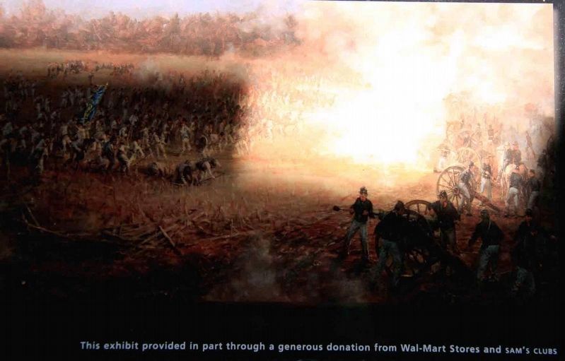 Fiery Finale on Ruddick's Field Marker image. Click for full size.