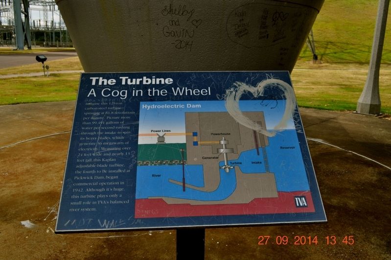 The Turbine Marker. Click for full size. The Turbine Marker image. Click for full size.