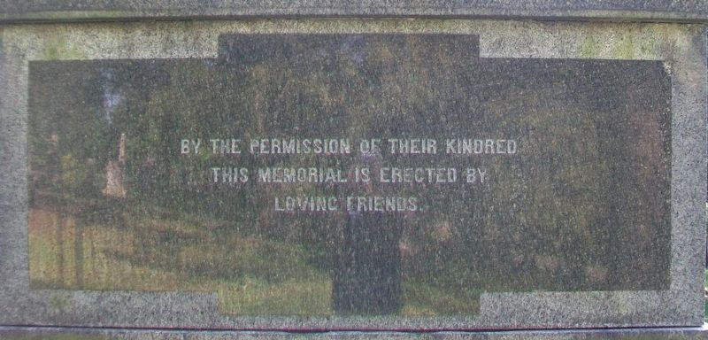 Colonel George Whitfield Scranton Monument Back Panel. Click for full size. Colonel George Whitfield Scranton Monument Back Panel image. Click for full size.