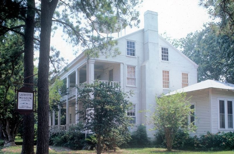 The Lafayette Museum/The Alexandre Mouton House in 1969 image. Click for full size.