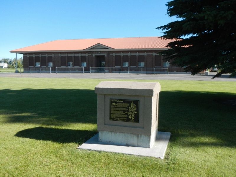 Teton City Settlers Marker image. Click for full size.