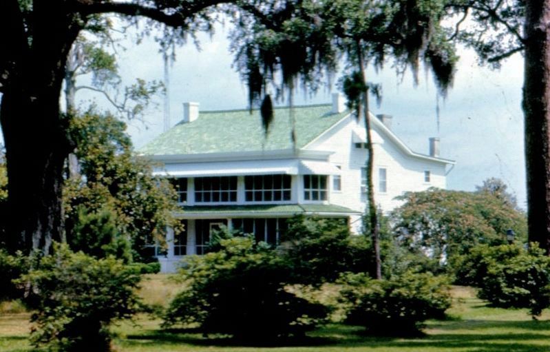 A 1967 photo of Beau Pre Plantation House. It is no longer standing. image. Click for full size.