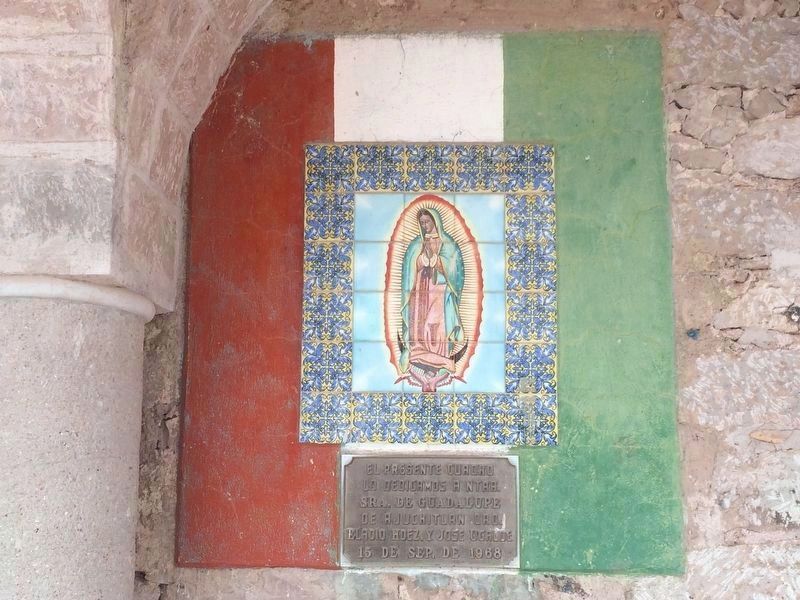 An additional Temple of the Virgin of Guadalupe of Ajuchitln Marker image. Click for full size.