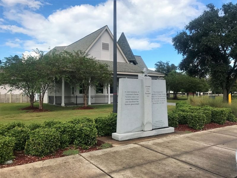 Original Lone Star Republic Marker image. Click for full size.
