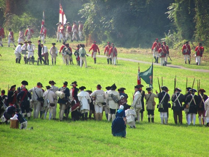 Battle of Brandywine at Sandy Hollow image. Click for full size.