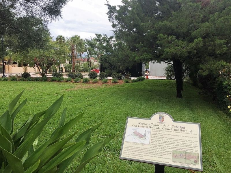 Nuestra Señora de la Soledad Marker. Click for full size. Nuestra Señora de la Soledad Marker image. Click for full size.