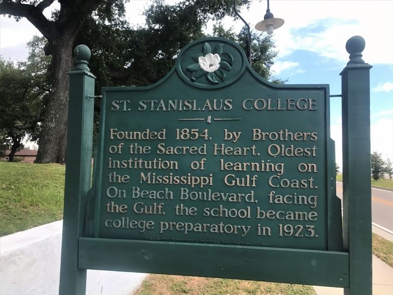 St. Stanislaus College Marker image. Click for full size.