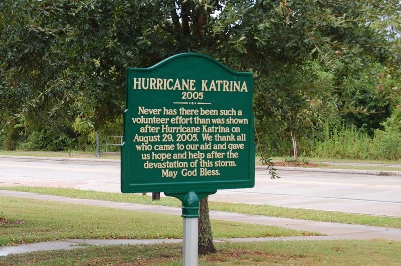 Hurricane Katrina Marker image. Click for full size.