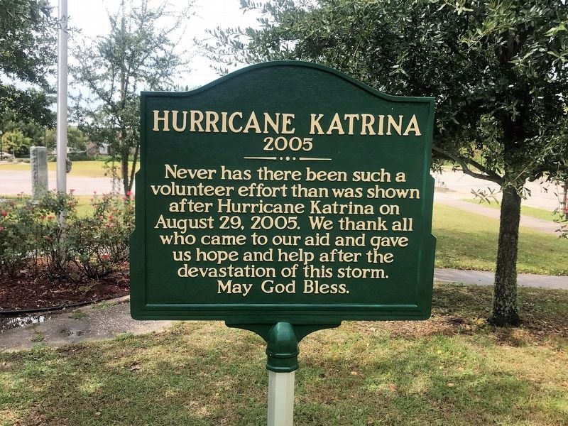 Hurricane Katrina Marker image. Click for full size.