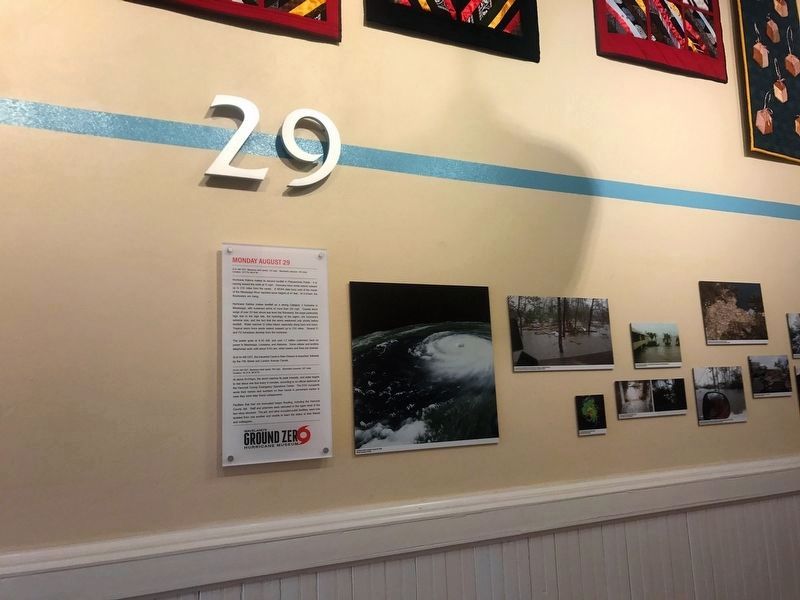 Hurricane Katrina Marker. Click for full size. Hurricane Katrina Marker image. Click for full size.