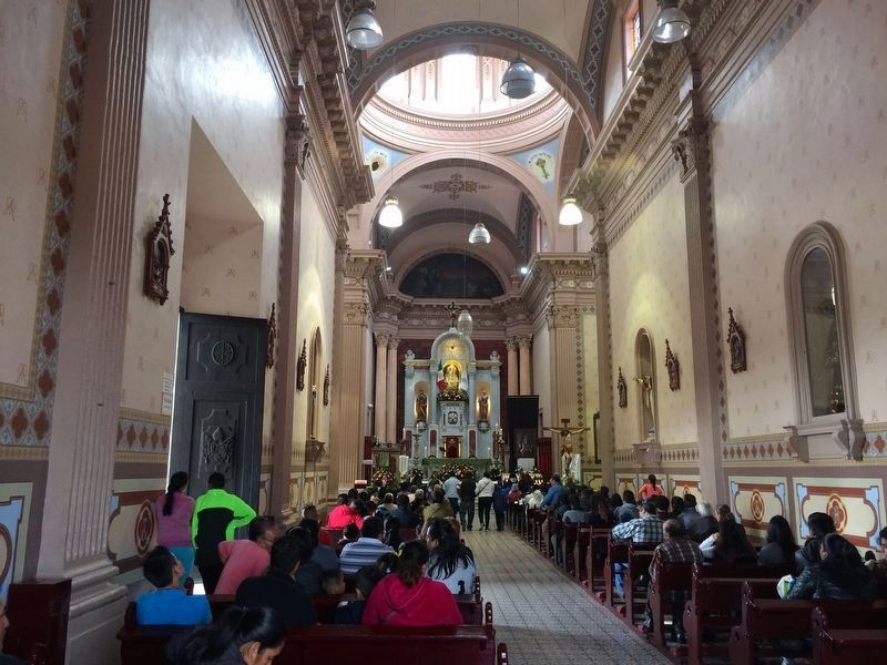 A view of the interior of the Sanctuary of Soriano image. Click for full size.