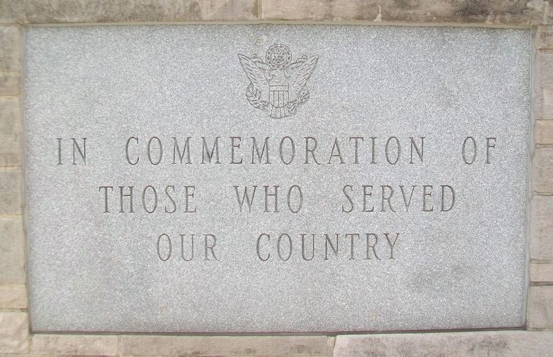 Veterans Memorial Marker image. Click for full size.