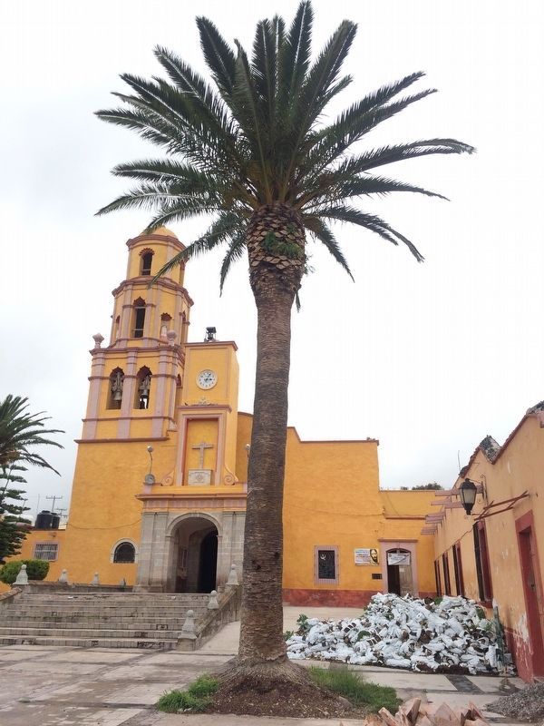 Temple of San Francisco de Asís Marker. Click for full size. Temple of San Francisco de Asís Marker image. Click for full size.
