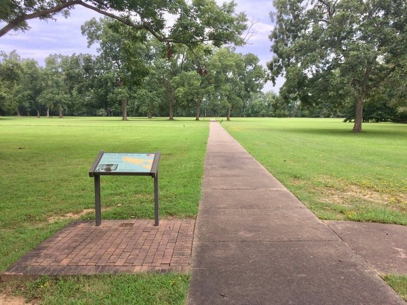 American Townsite Marker near former town location.. Click for full size. American Townsite Marker near former town location. image. Click for full size.