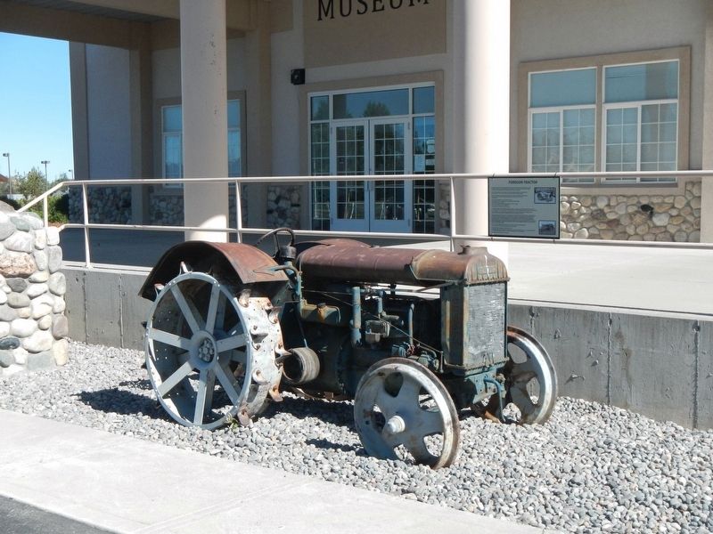 Fordson Tractor and Marker. Click for full size. Fordson Tractor and Marker image. Click for full size.