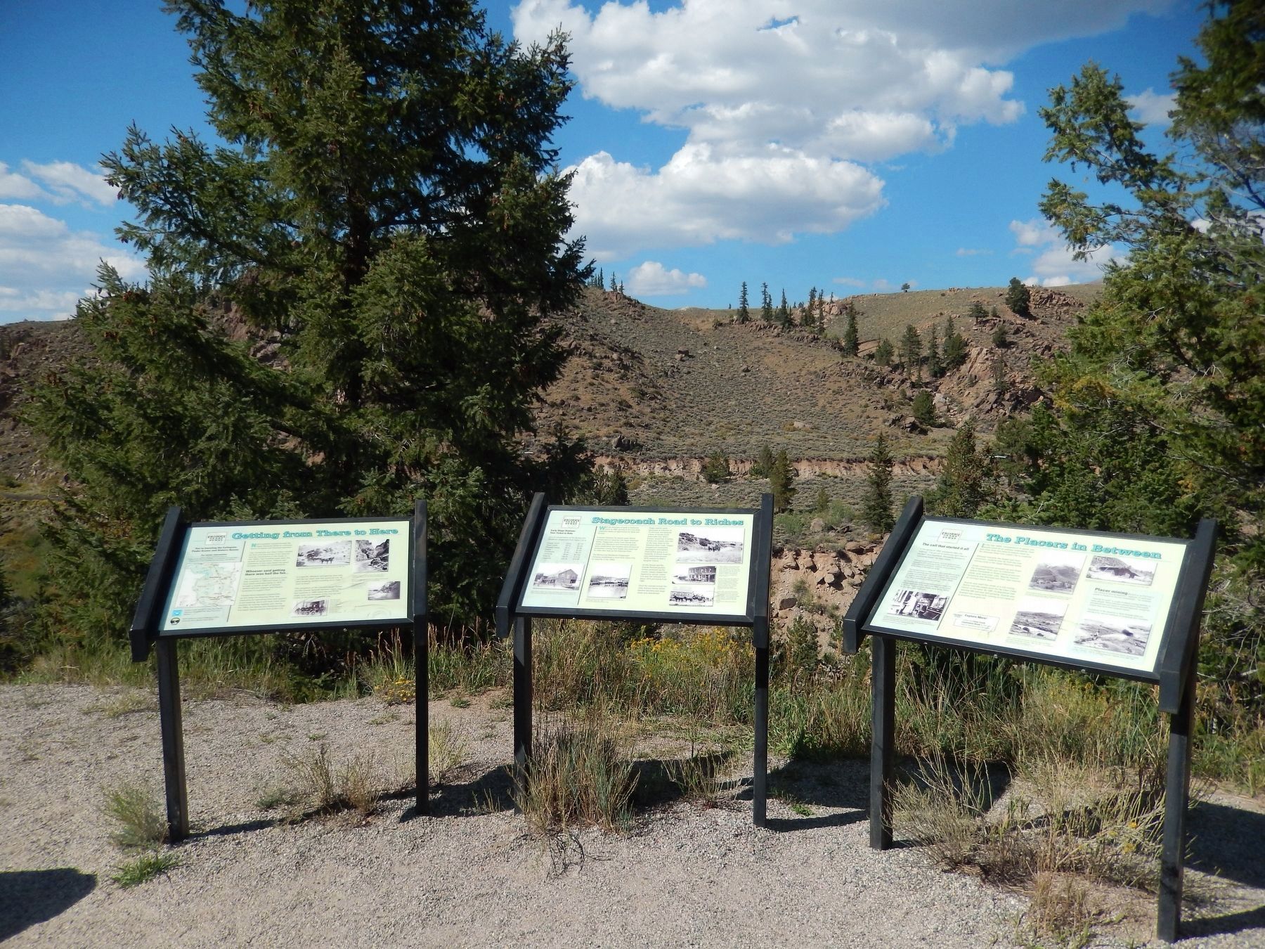 Related marker group (<i>Overlooking the Arkansas River</i>) image. Click for full size.