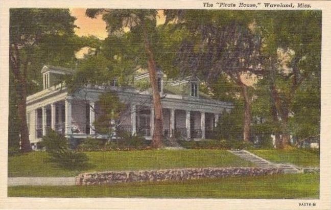 <i>The "Pirate House", Waveland, Miss.</i> image. Click for full size.