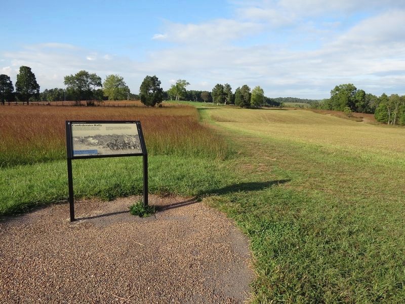 Confederates Rally Marker image. Click for full size.