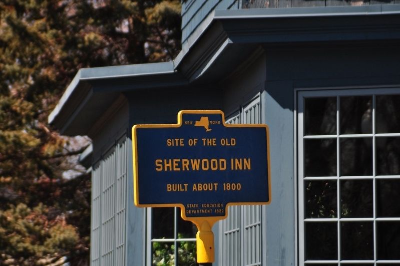 Sherwood Inn Marker. Click for full size. Sherwood Inn Marker image. Click for full size.