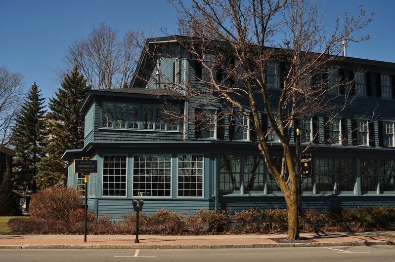 Sherwood Inn & Marker. Click for full size. Sherwood Inn & Marker image. Click for full size.