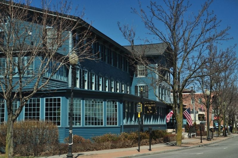 Sherwood Inn & Marker. Click for full size. Sherwood Inn & Marker image. Click for full size.