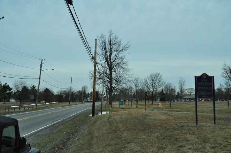 View north from road near Riga Marker. Click for full size. View north from road near Riga Marker image. Click for full size.