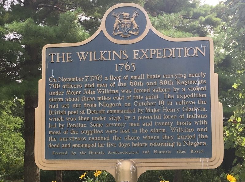 The Wilkins Expedition Marker. Click for full size. The Wilkins Expedition Marker image. Click for full size.