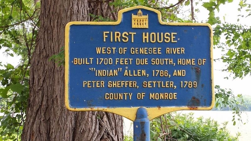 First House Marker. Click for full size. First House Marker image. Click for full size.