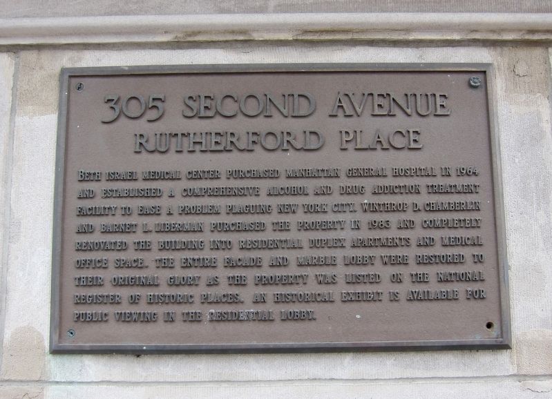 Rutherford Place Marker image. Click for full size.
