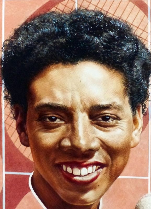 Althea Gibson, 1927-2003 image. Click for full size.