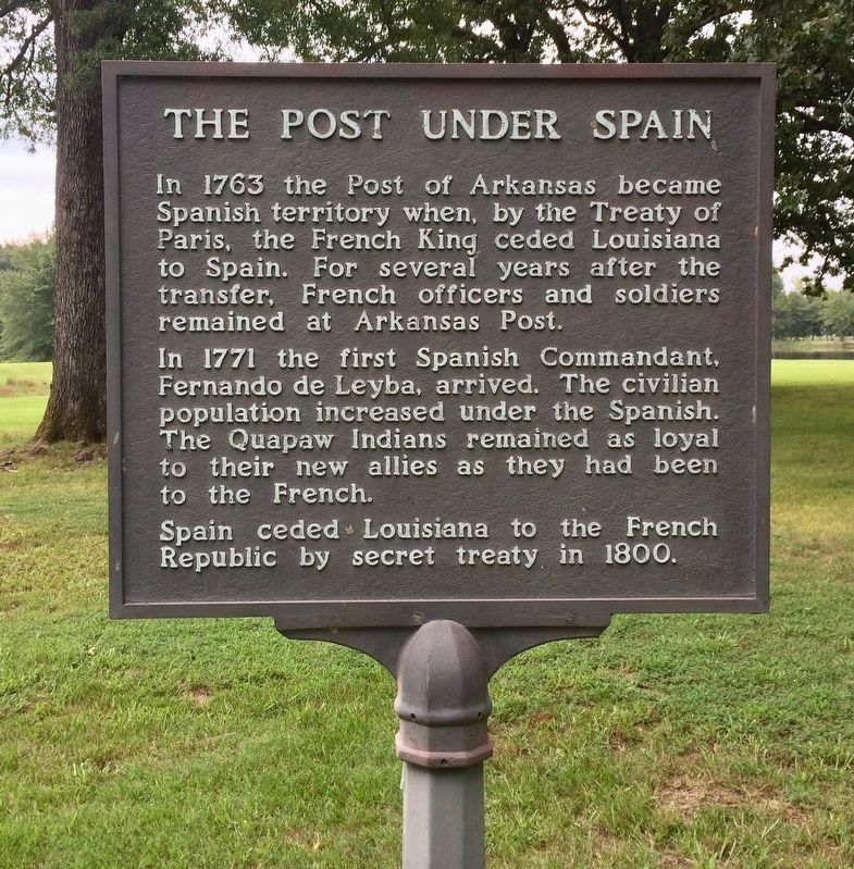 The Post under Spain Marker image. Click for full size.