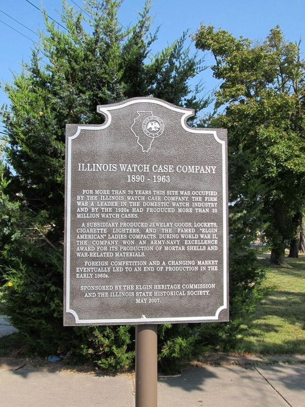 Illinois Watch Case Company Marker image. Click for full size.