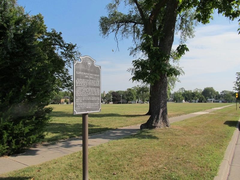 Illinois Watch Case Company Marker image. Click for full size.