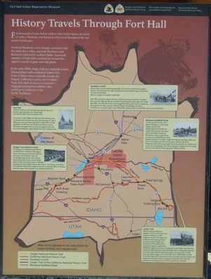 History Travels Through Fort Hall panel image. Click for full size.