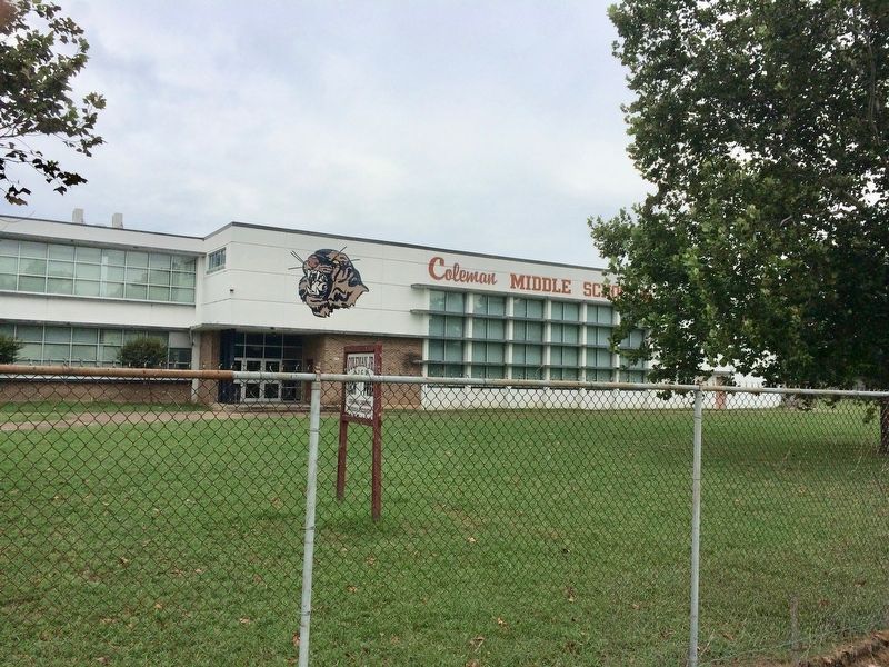 View of Coleman Middle School. image. Click for full size.