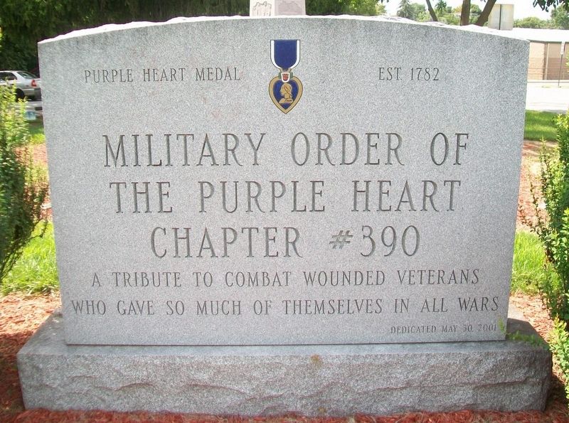 Purple Heart Memorial Marker image. Click for more information.