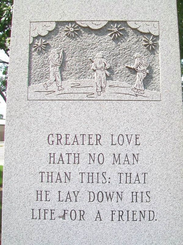 War Memorial Dedication image. Click for full size.