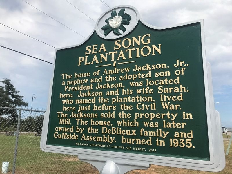 Sea Song Plantation Marker image. Click for full size.
