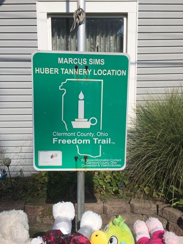 Marcus Sims - Huber Tannery Location Marker image. Click for full size.