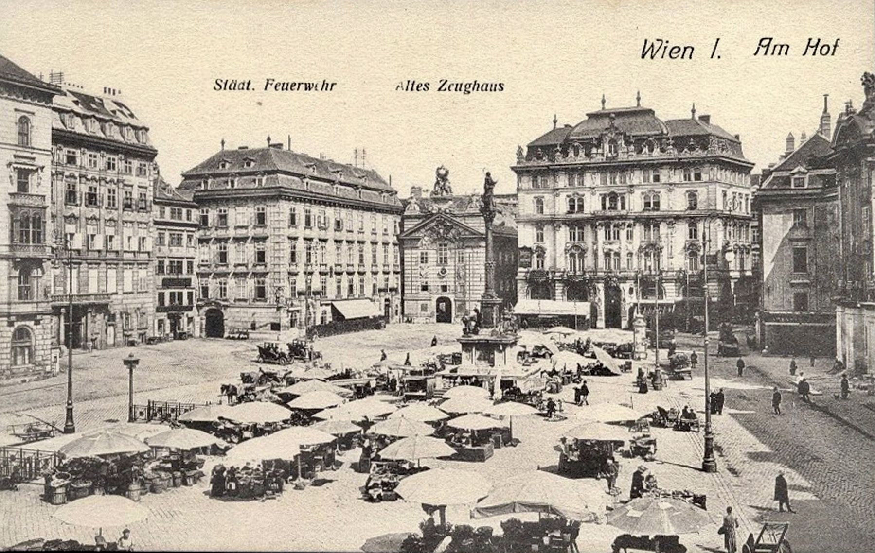 Der Wiener Feuerwehr / The Vienna Fire Department - Postcard View image. Click for full size.