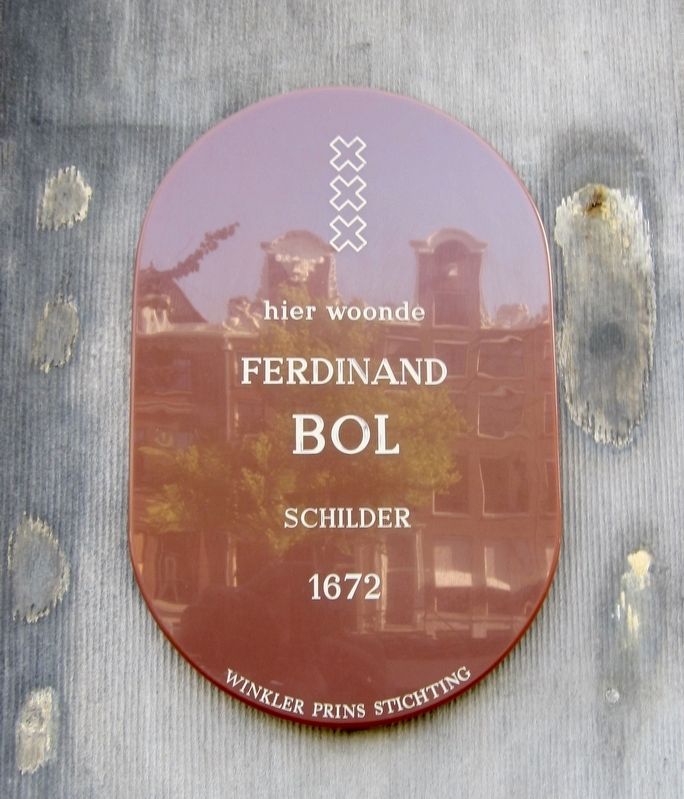 Ferdinand Bol Marker image. Click for full size.