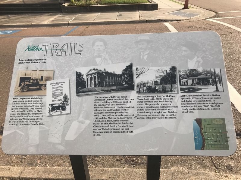 Intersection of Jefferson and North Union streets Marker. Click for full size. Intersection of Jefferson and North Union streets Marker image. Click for full size.
