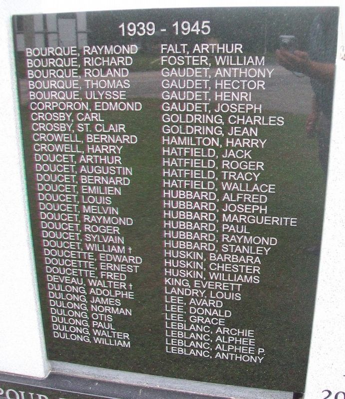 Saint Anne Catholic Church Veterans Memorial Honor Roll image. Click for full size.