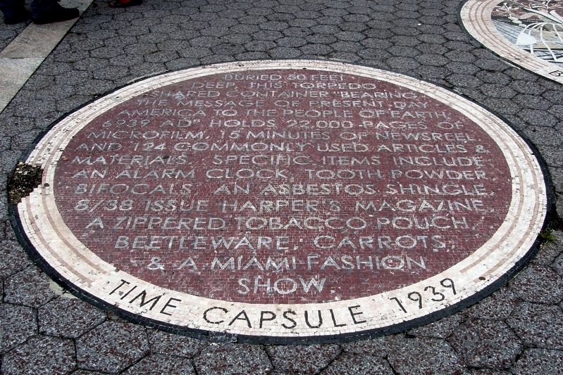 Time Capsules Marker image. Click for full size.