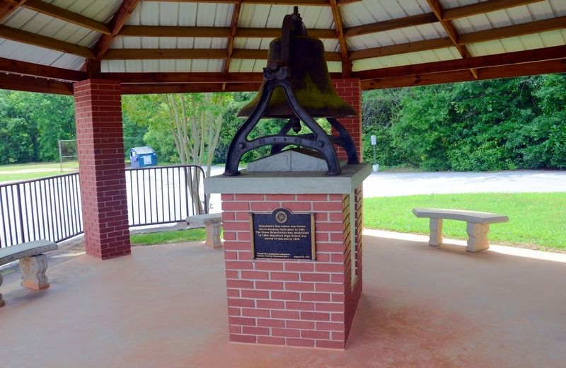 Mansfield's First School Marker image. Click for full size.