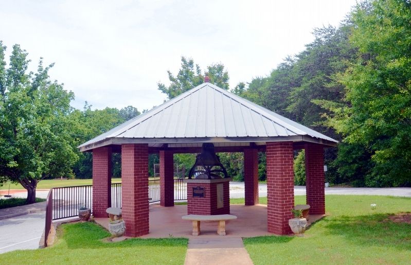 Mansfield's First School Marker image. Click for full size.