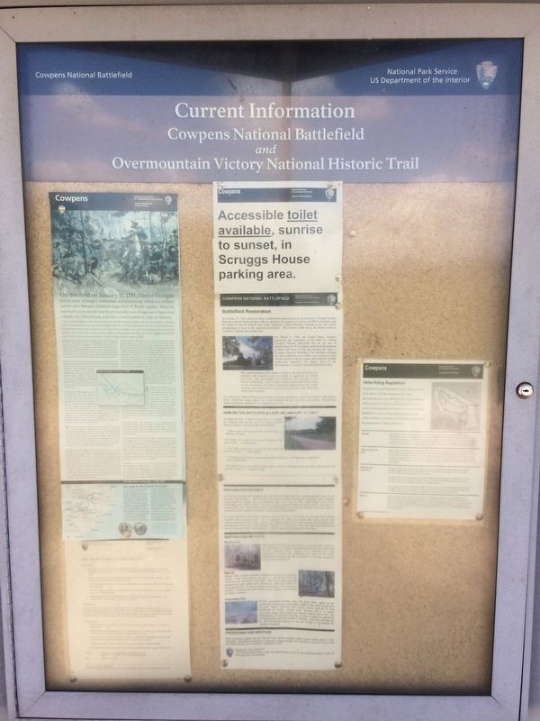 Current Information (Bulletin Board as Part of Marker Kiosk) image. Click for full size.